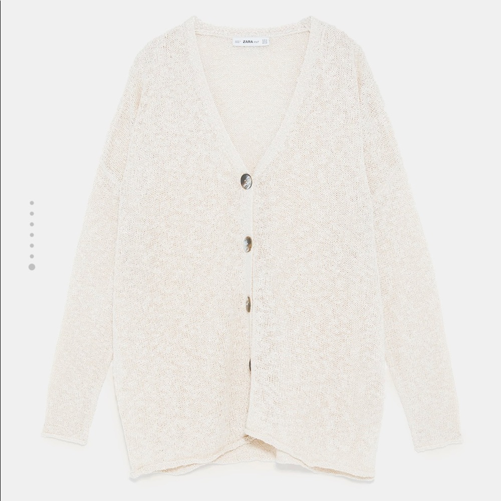 Zara rustic textured cardigan - Picture 7 of 8